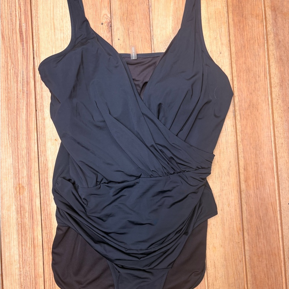 Garnet Hill Brown Swimsuit